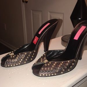 Bedazzled heels